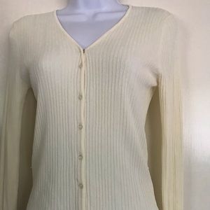 The Limited ,white sweater , L size